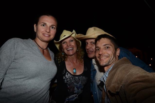 carson with fans